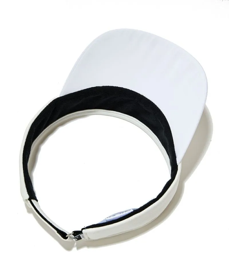Unisex Royal Stud Sunvisor White