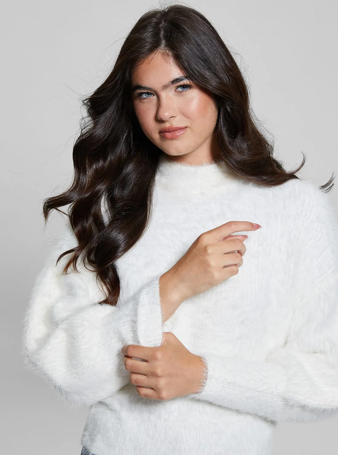 White Keyla Knit Top
