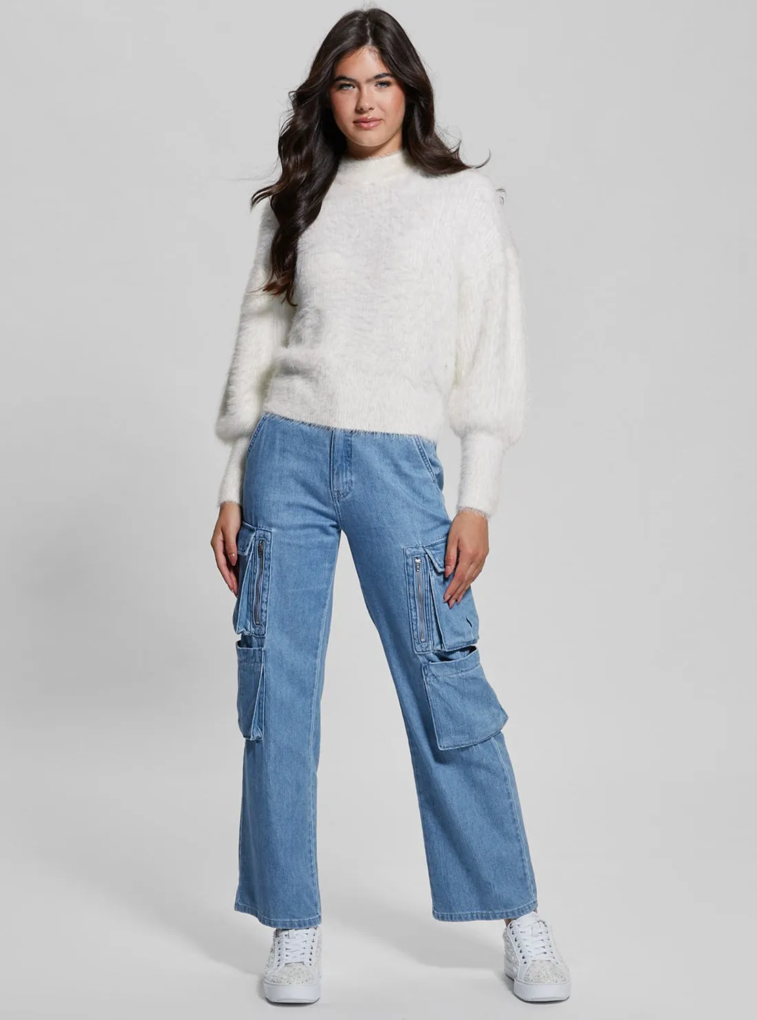 White Keyla Knit Top