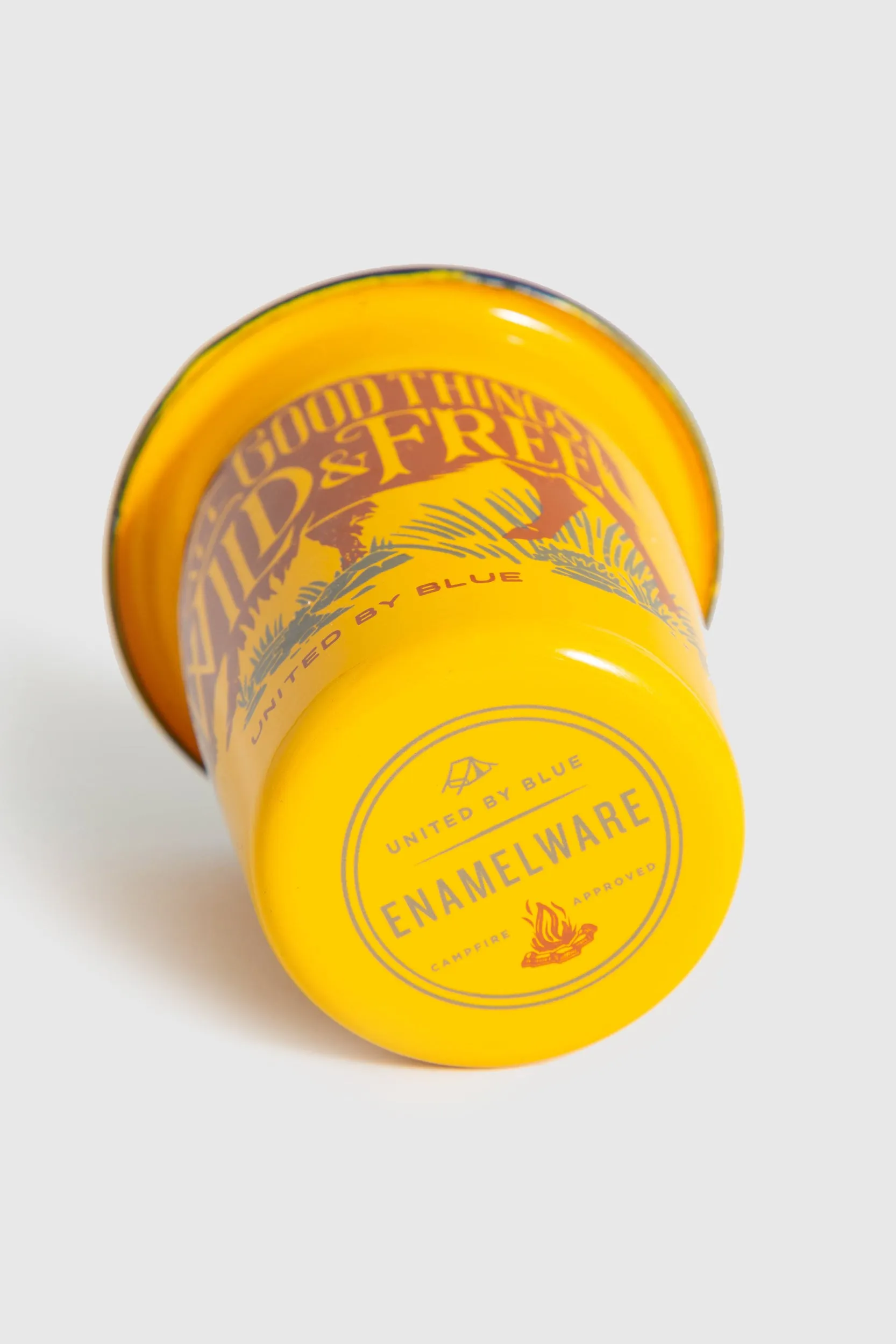 WILD AND FREE – 12OZ. ENAMEL TUMBLER