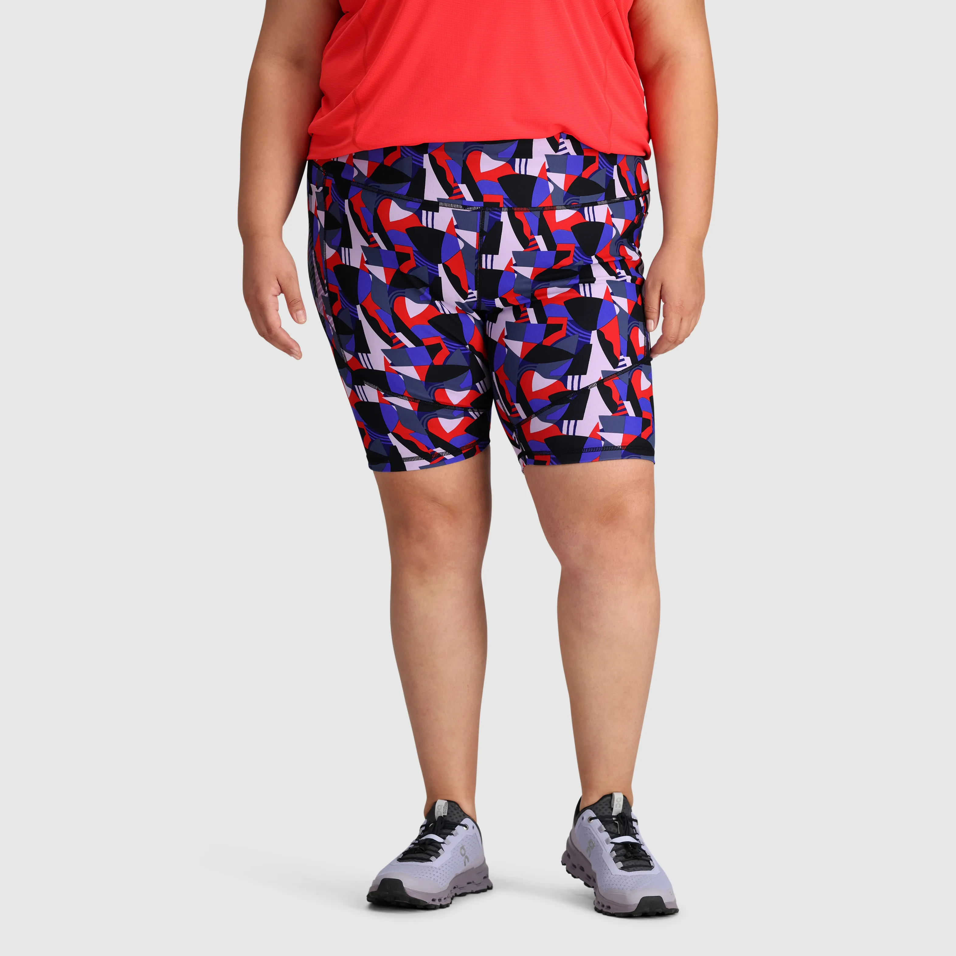 Women's Ad-Vantage Printed Shorts - 10 Inseam - Plus - Final Sale