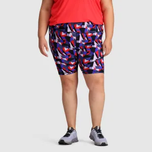 Women's Ad-Vantage Printed Shorts - 10 Inseam - Plus - Final Sale