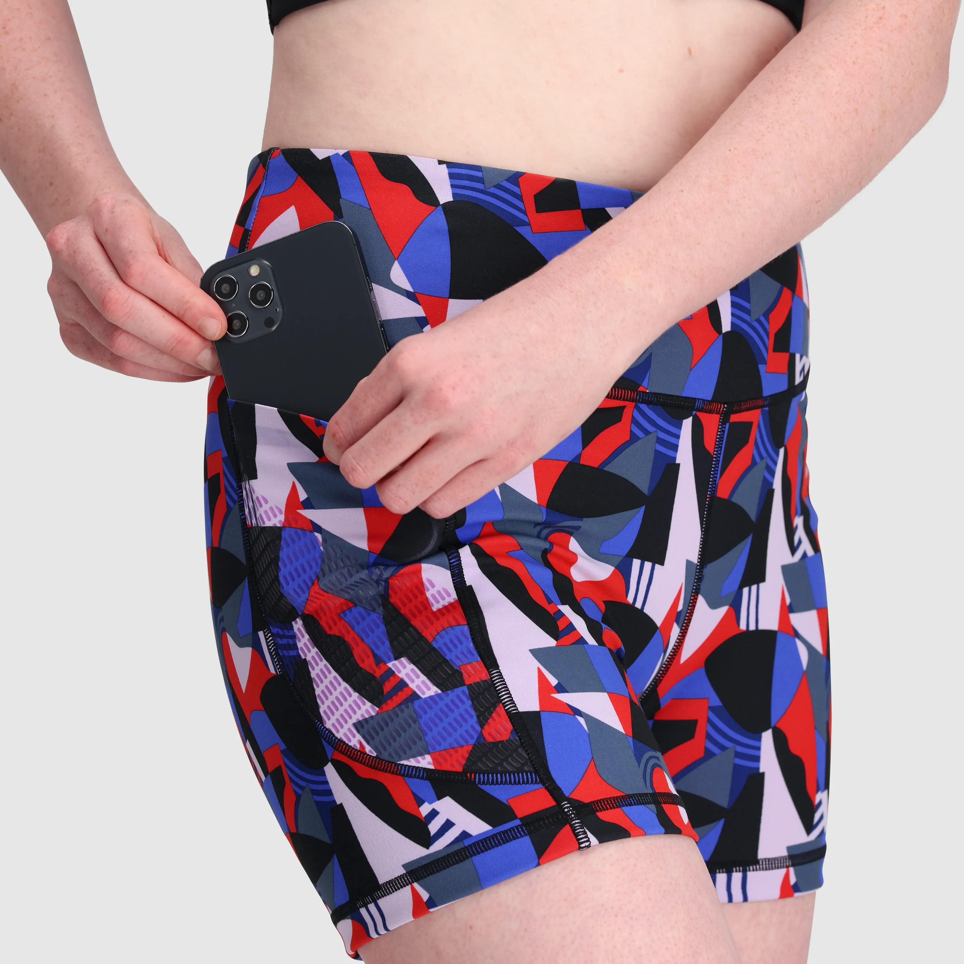 Women's Ad-Vantage Printed Shorts - 4 Inseam - Final Sale