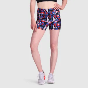 Women's Ad-Vantage Printed Shorts - 4 Inseam - Final Sale