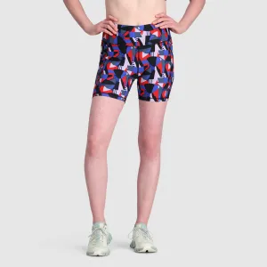 Women's Ad-Vantage Printed Shorts - 6 Inseam